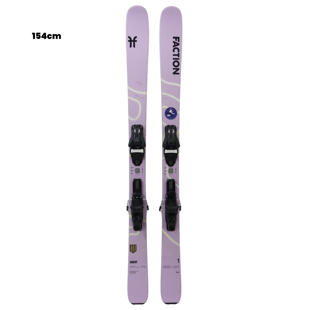 Faction Agent 1 Skis 2026 - USED USED SKIS Faction 154cm