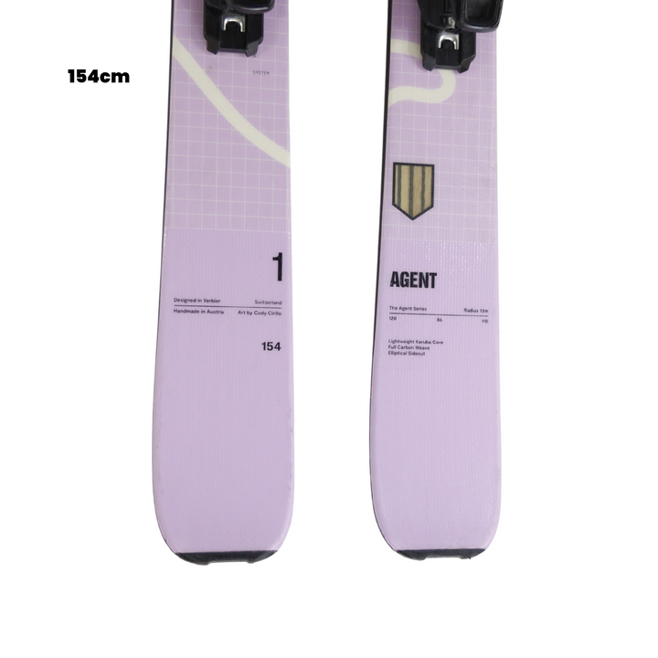 Faction Agent 1 Skis 2026 - USED USED SKIS Faction