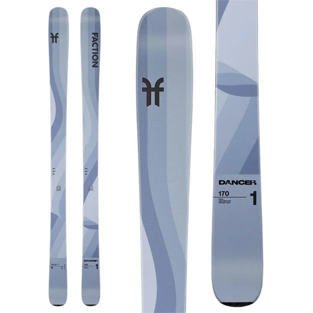 Faction Dancer 1 Skis - 2026 SKIS Faction Grey 154cm
