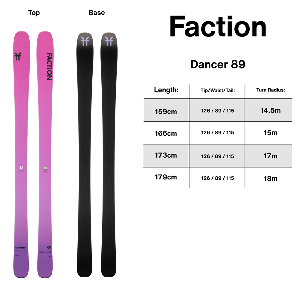 Faction Dancer 89 - 2027 SKIS Faction