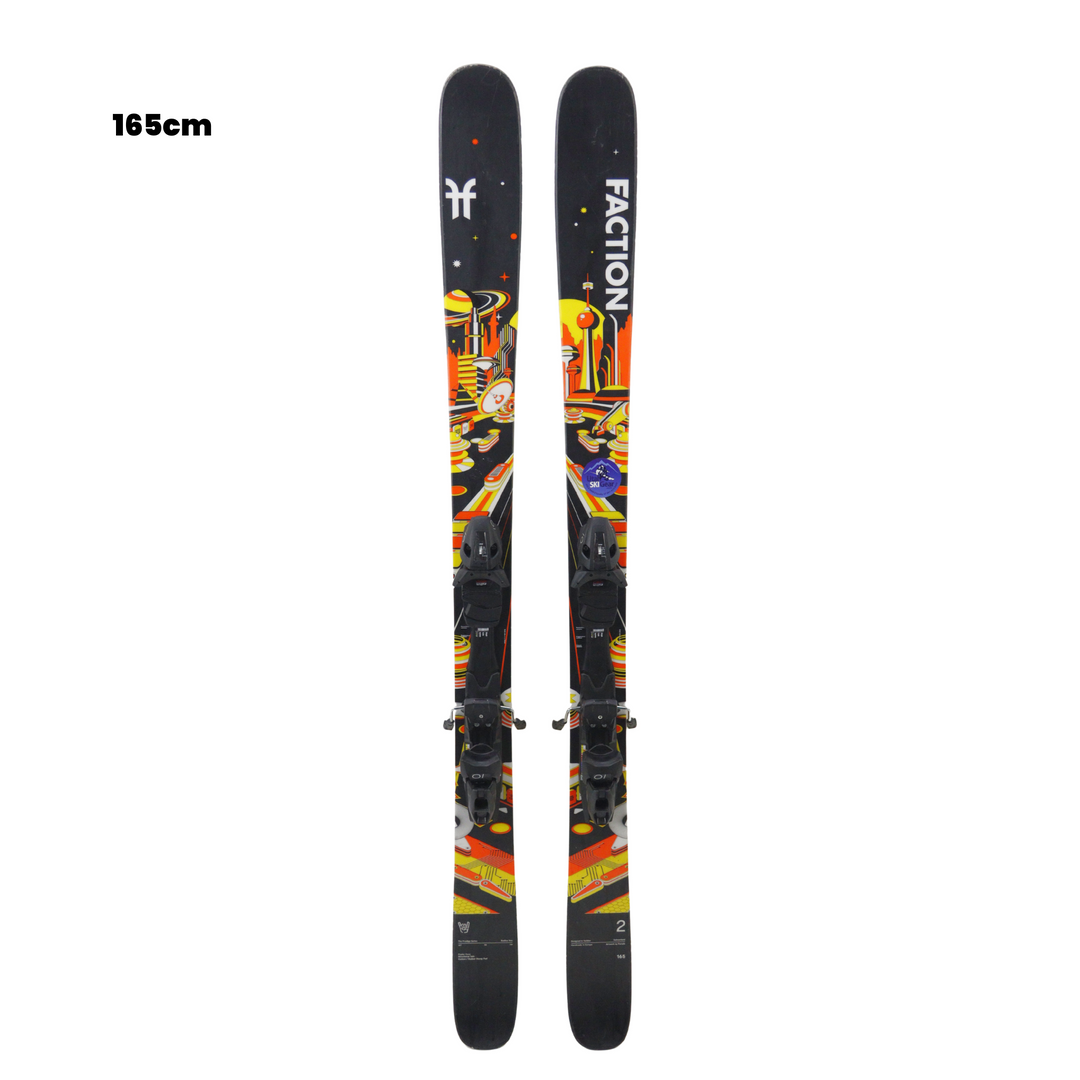 Faction Prodigy 2 Skis 2026 - USED USED SKIS Faction 165cm