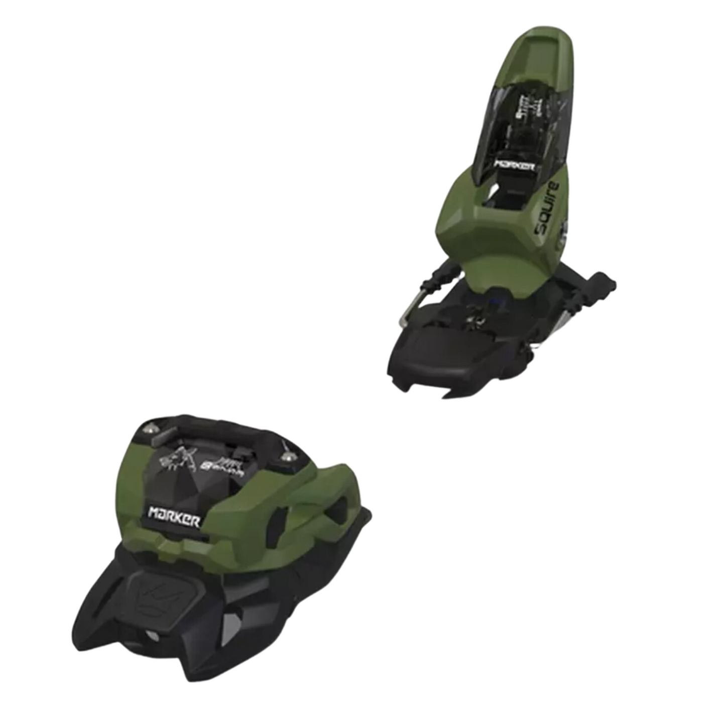 Marker Squire 11 ID All Mountain Freeride Alpine Ski Bindings 2024 SKI BINDINGS Marker Green / Black 90mm 