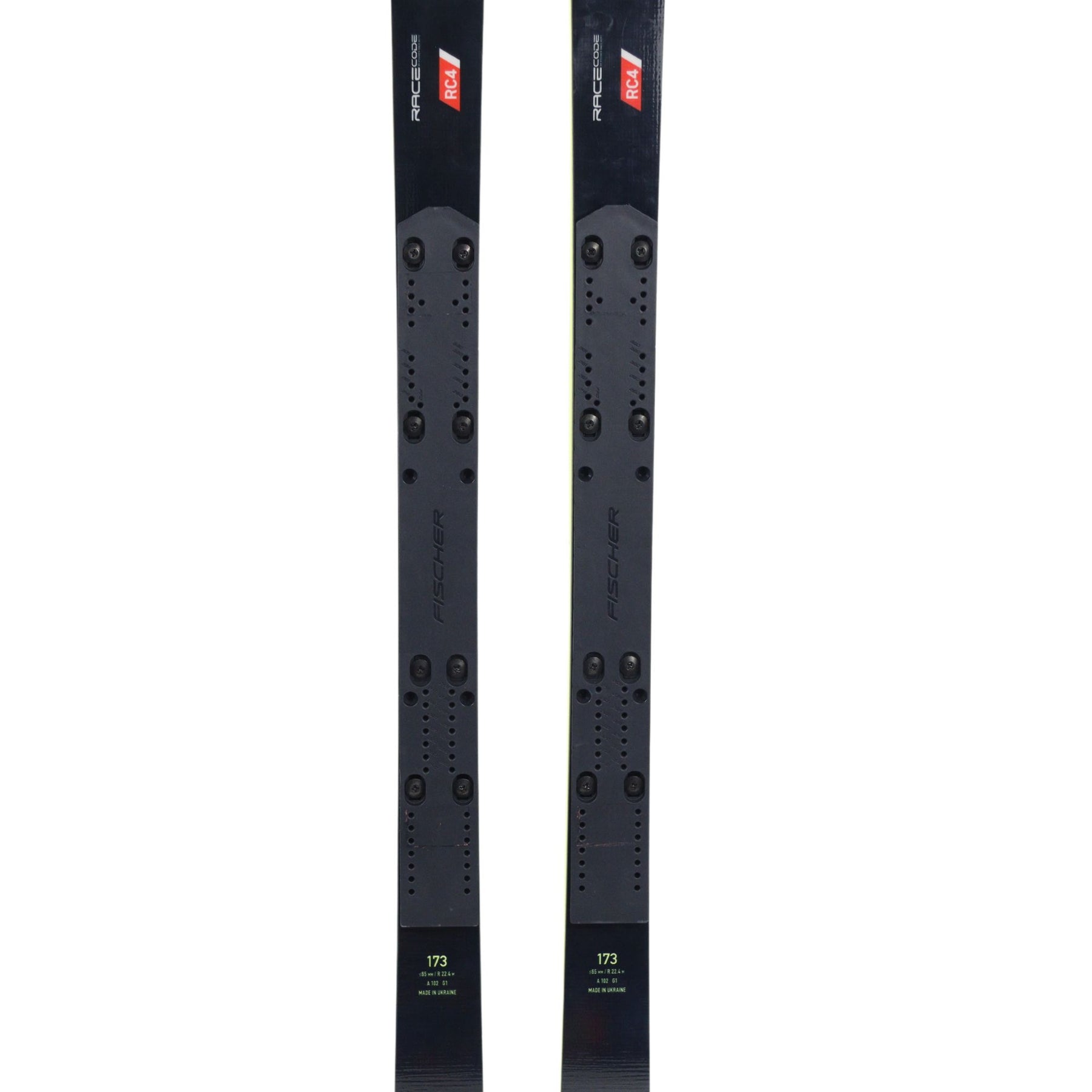Fischer Worldcup 22/23 Season 173cm RC4 GS Junior Skis + Race