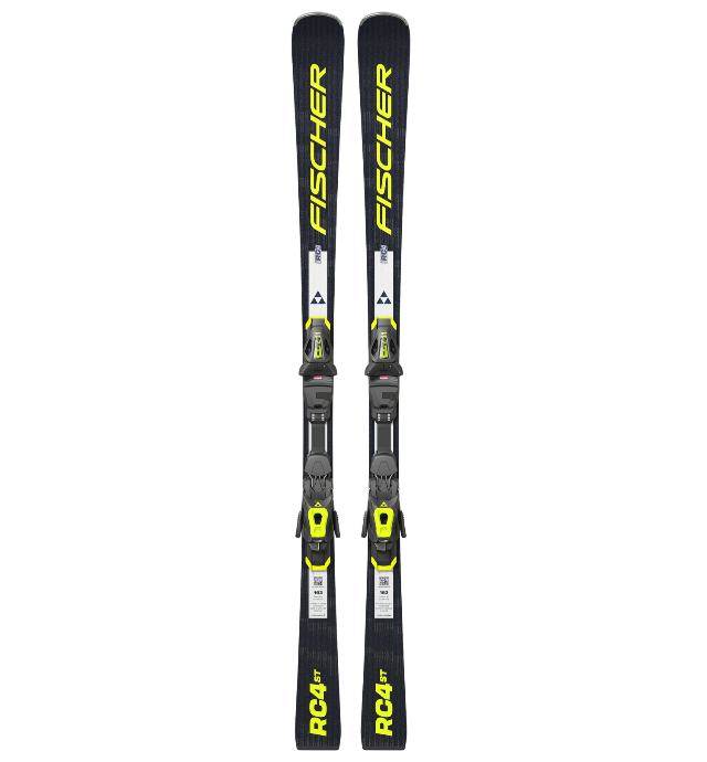 Fischer RC4 ST Skis + Fischer Z11 GW Powerrail - 163cm | 2027 - [Open Box Return] SKIS Fischer