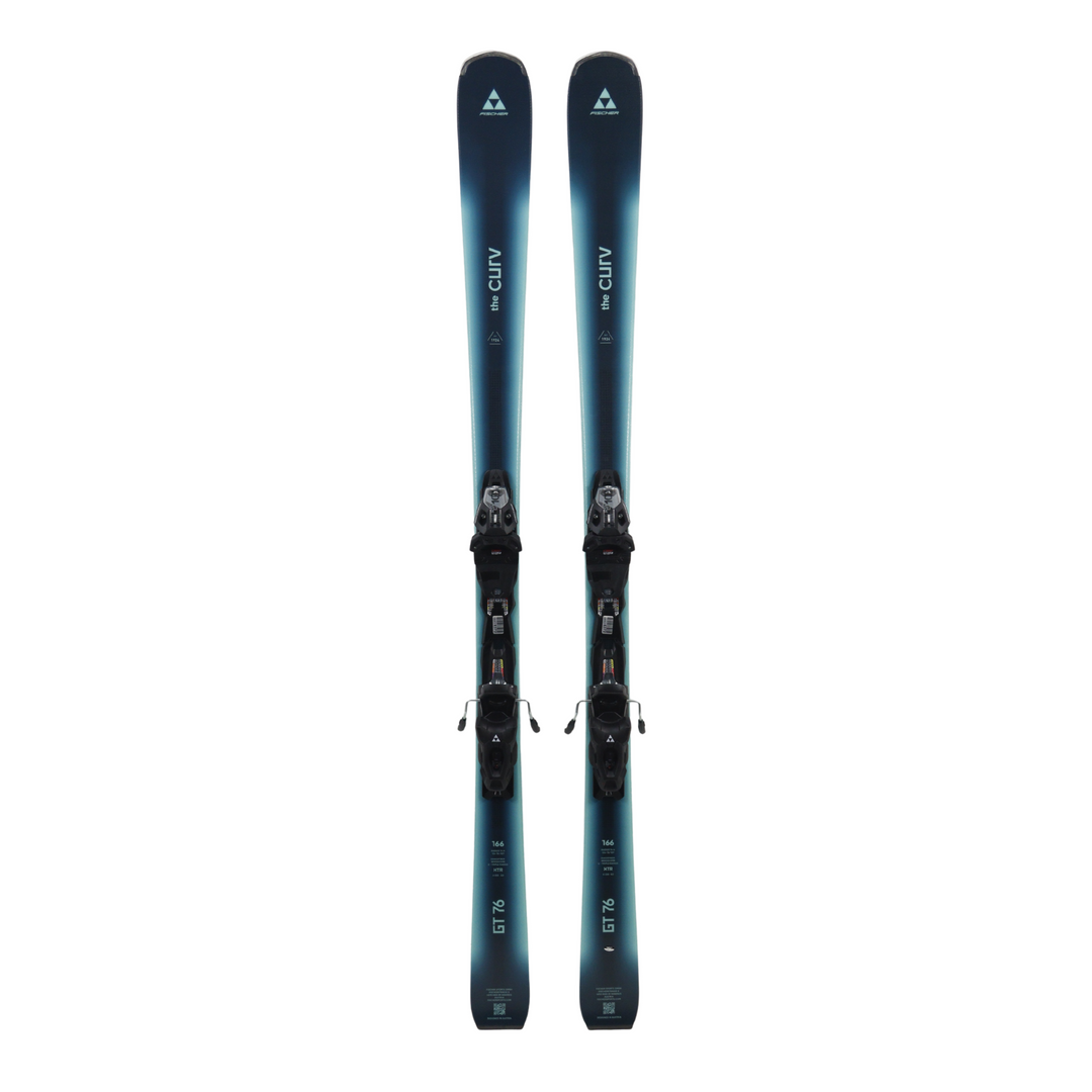 Fischer Curv GT 76 XTR WS Skis + Fischer RSW GW 10 Powerrail - 166cm | 2027 [Open Box Return] SKIS Fischer