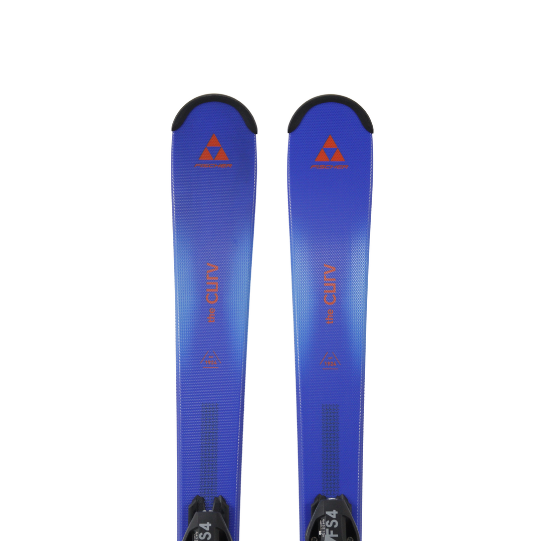 Fischer Curv JR Skis + FS4 Jr 4CA GW Powerrail - 120cm | 2027 [Open Box Return] SKIS Fischer