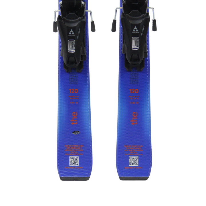 Fischer Curv JR Skis + FS4 Jr 4CA GW Powerrail - 120cm | 2027 [Open Box Return] SKIS Fischer