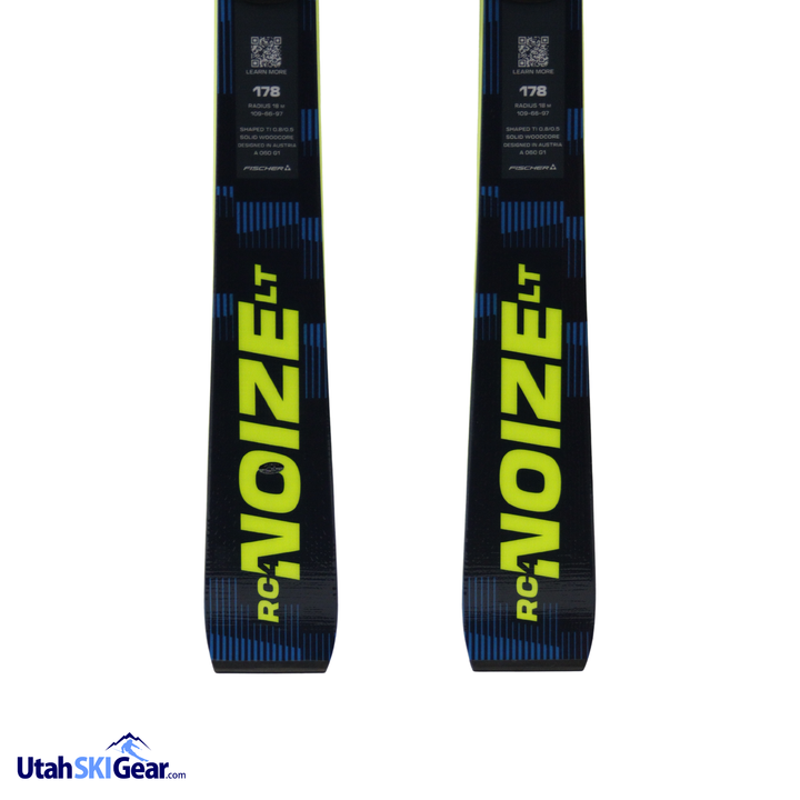 Fischer RC4 Noize LT Skis + Z12 GW Bindings - 178cm | 2027 [Open Box Return] SKIS Fischer
