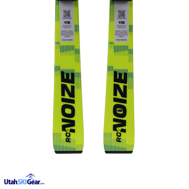 Fischer RC4 Noize Pro Skis + Z13 Powerrail Bindings - 178cm | 2027 SKIS Fischer
