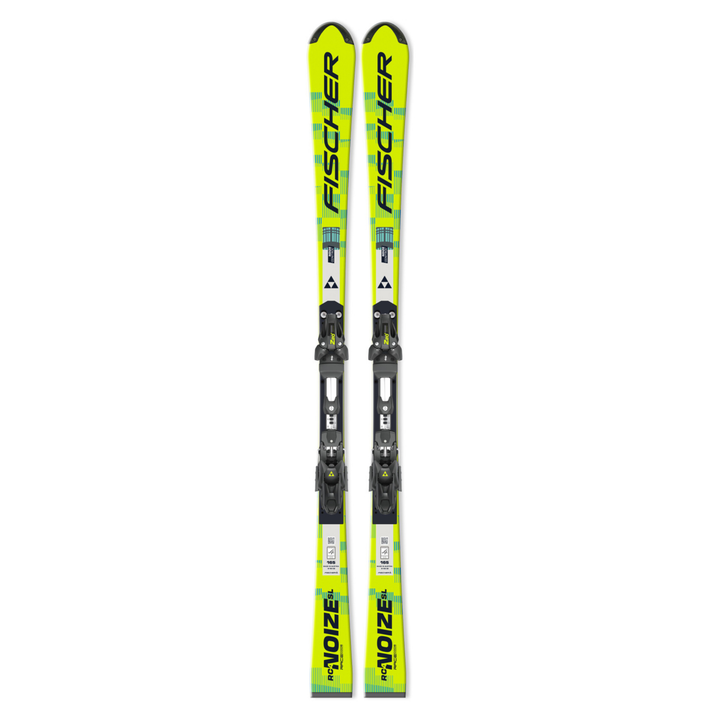 Fischer RC4 WC NOIZE SL MEN M/B PLATE w/noize control SKIS Fischer 165cm