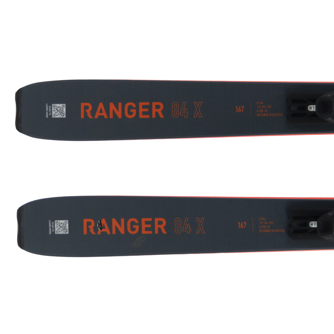 Fischer Ranger 84 X + RSW 10 GW Powerrail [100mm brake] | 2027 - [Open Box Return] SKIS Fischer