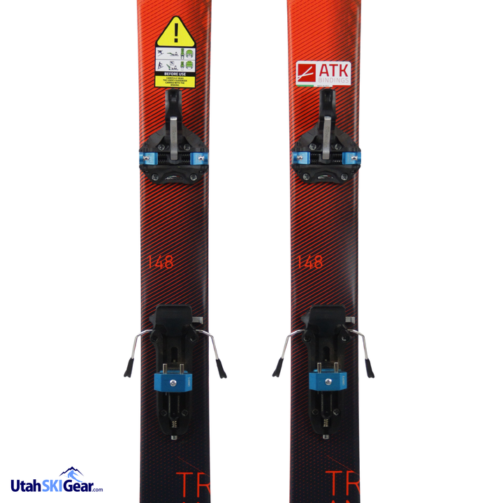 Fischer Transalp 86 Carbon + Attack Candy 5 w/ Skins SKIS Fischer