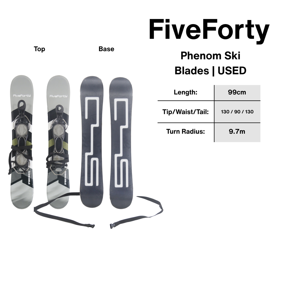 FiveForty Phenom Ski Blades | USED USED SKIS FiveForty