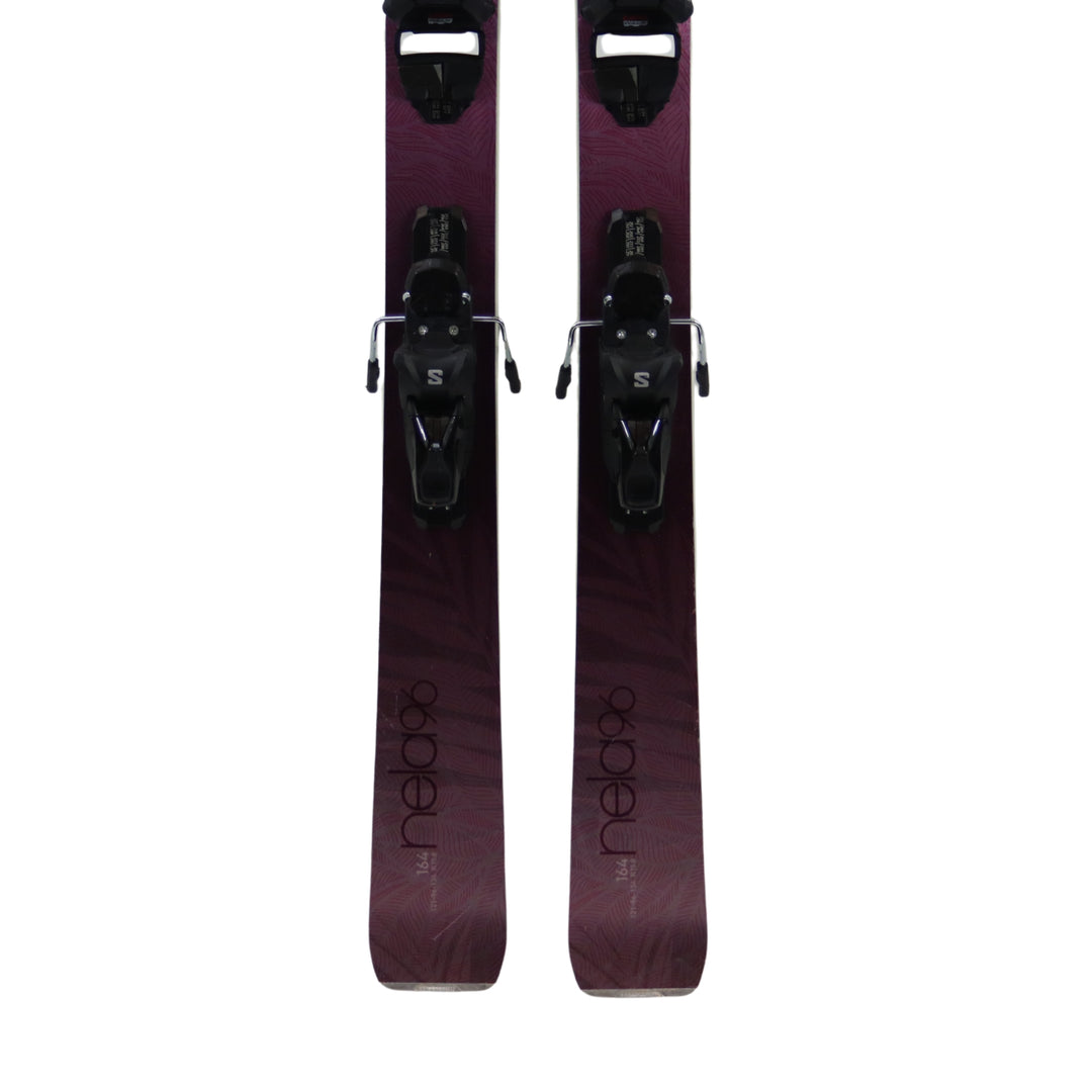 Stockli Nela 96 164cm + Salomon Strive 11 Demo Bindings- USED SKIS Stockli