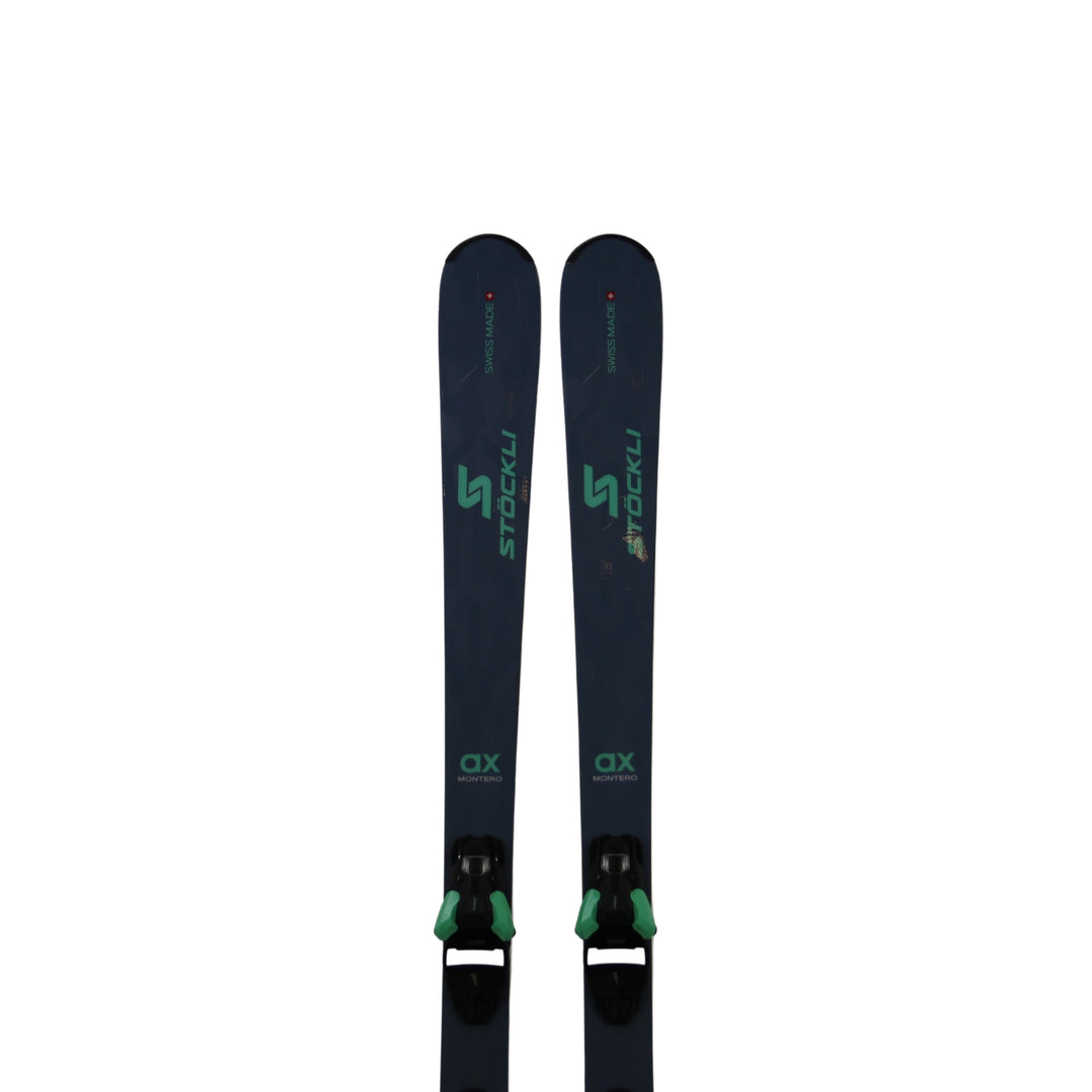 Stockli Montero AX 168cm- Solomon Strive 13 Demo Bindings- USED SKIS Stockli