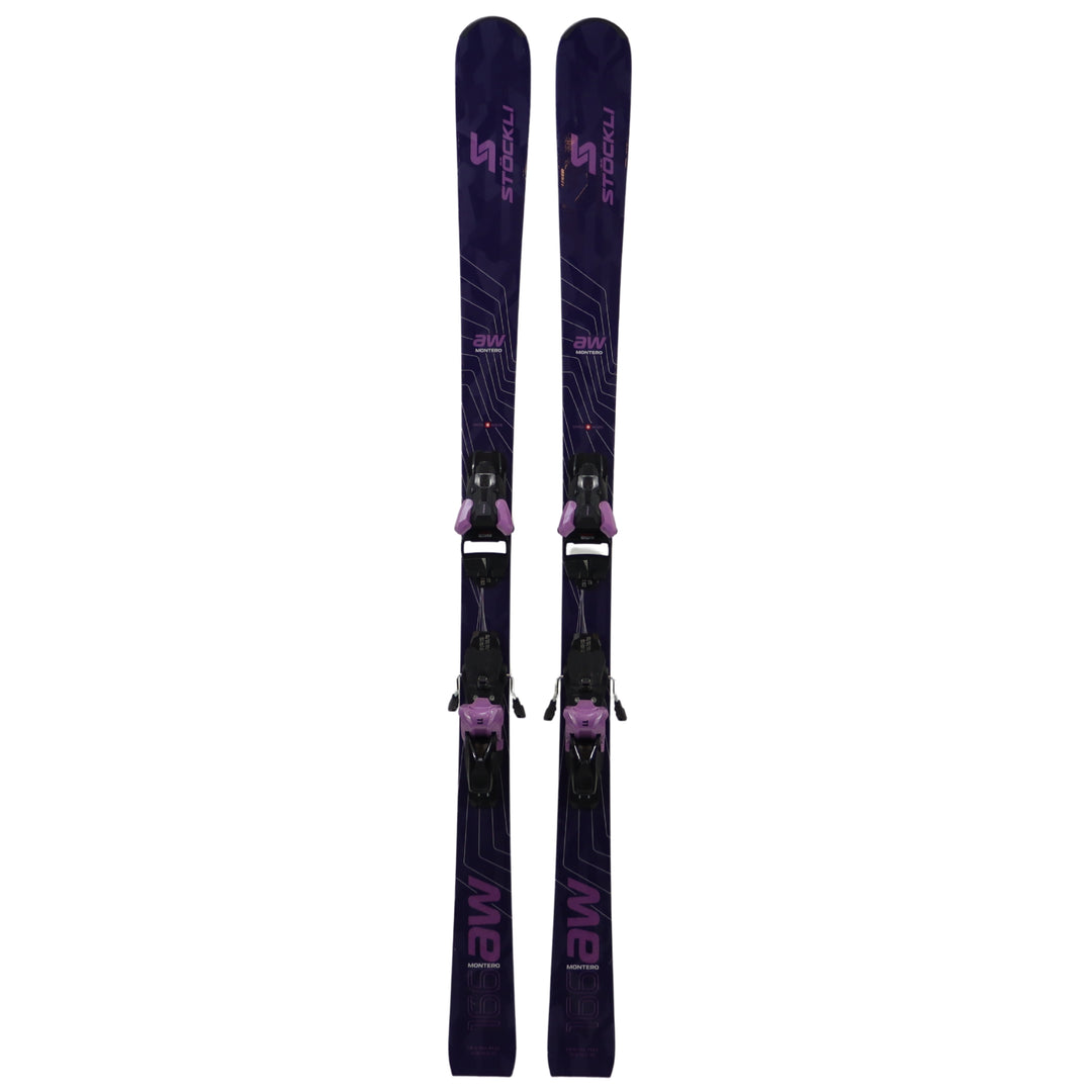 Stockli Montero AW 166cm + Salomon Strive 11 Demo Bindings- USED SKIS Stockli 166cm