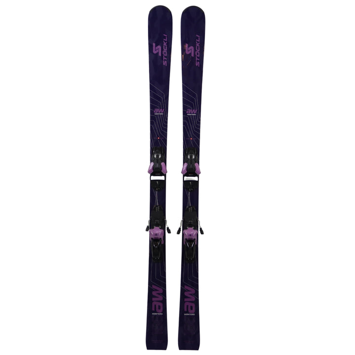 Stockli Montero AW 166cm + Salomon Strive 11 Demo Bindings- USED SKIS Stockli 166cm