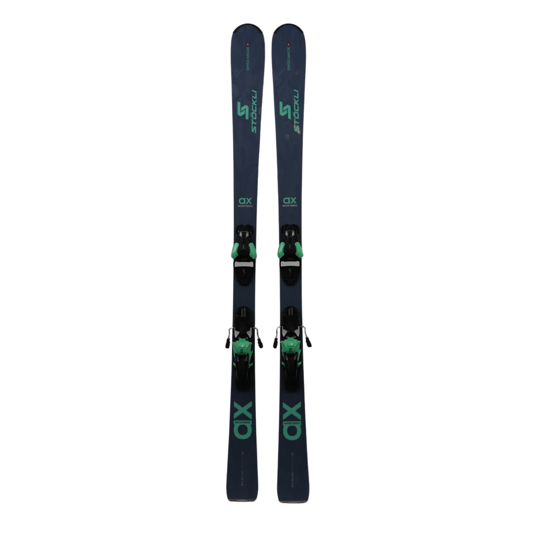 Stockli Montero AX 168cm- Solomon Strive 13 Demo Bindings- USED SKIS Stockli 168cm