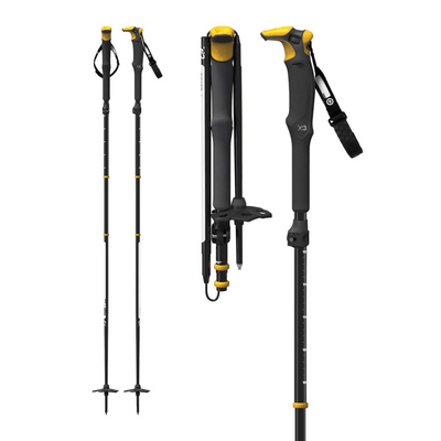 G3 Pivot Adjustable Splitboard Poles SKI POLES G3   