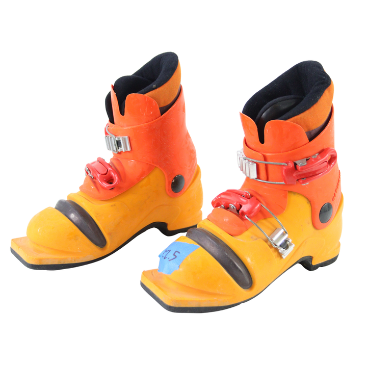 Garmont Vintage Kid's Two Buckle Telemark Boot USED SKI BOOTS Garmont