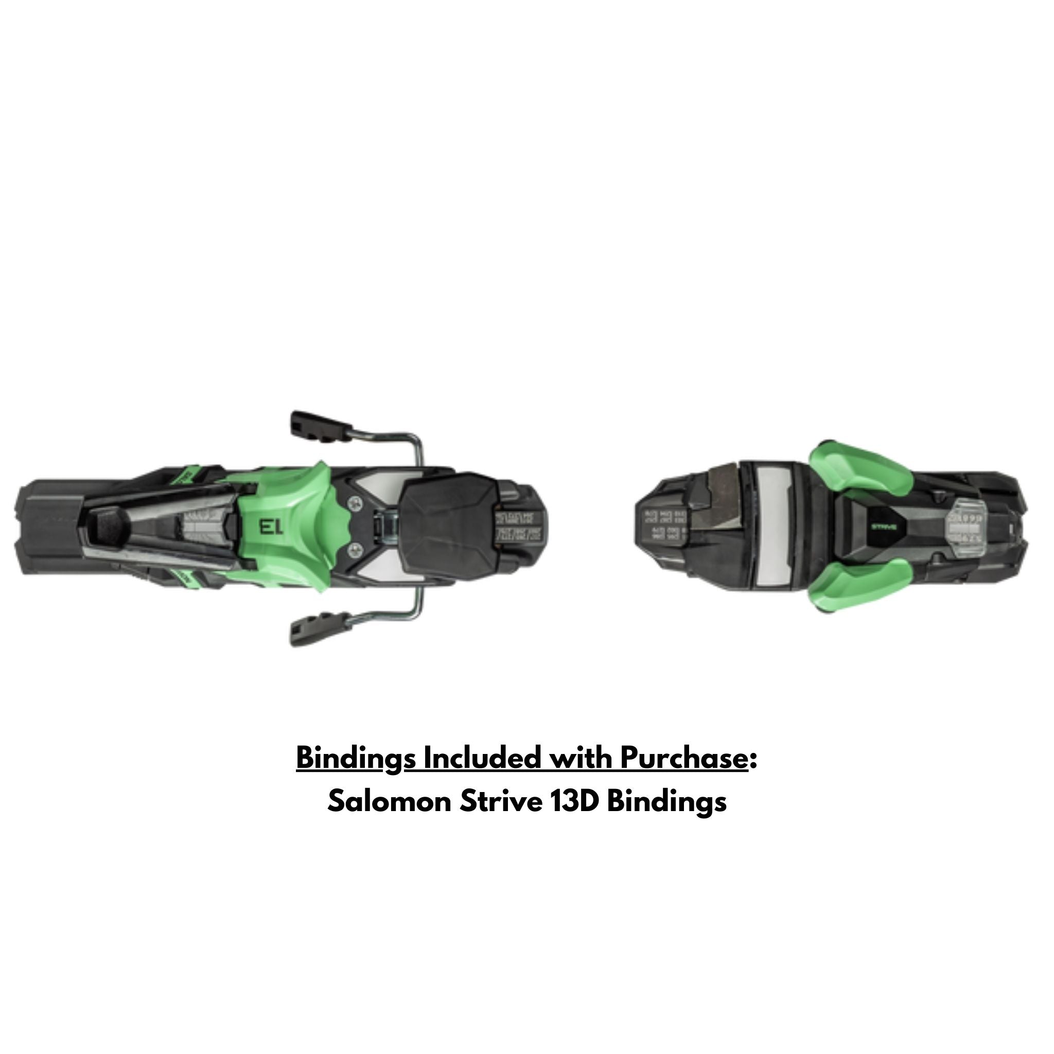 Stockli Montero AX 2025 All Mountain Carving Ski + Strive 13