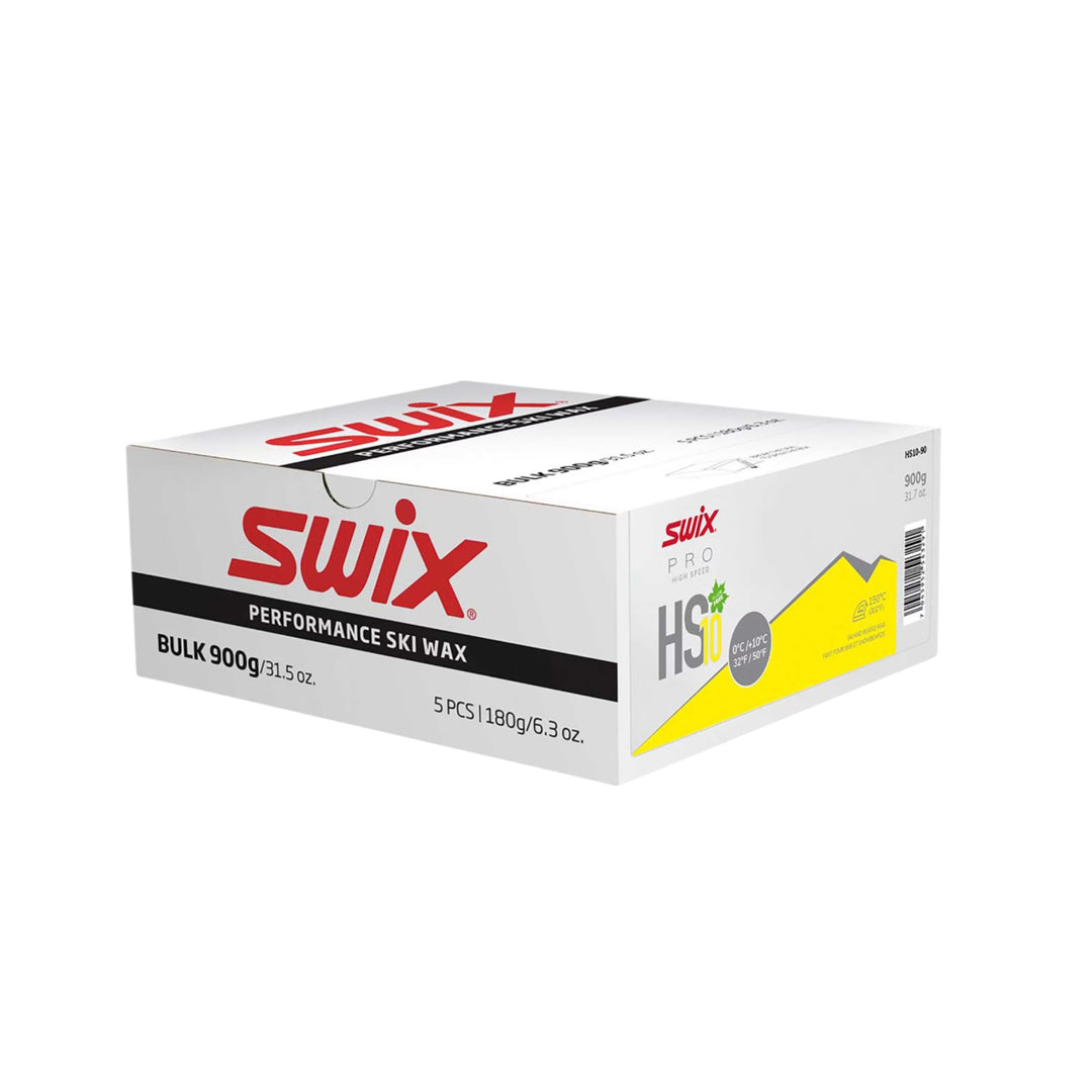 Swix High Speed Bulk 900g SKI & SNOWBOARD WAX Swix HS10 Yellow 0°C/+10°C
