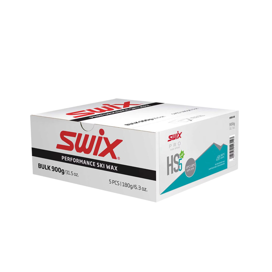 Swix High Speed Bulk 900g SKI & SNOWBOARD WAX Swix HS5 Turquoise -10°C/-18°C