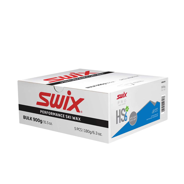 Swix High Speed Bulk 900g SKI & SNOWBOARD WAX Swix HS6 Blue -6°C/-12°C