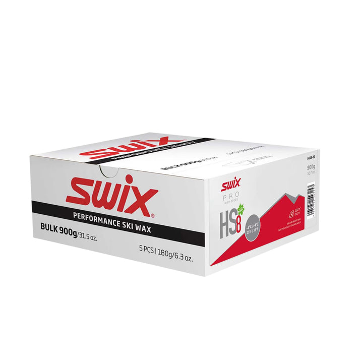 Swix High Speed Bulk 900g SKI & SNOWBOARD WAX Swix HS8 Red -4°C/+4°C