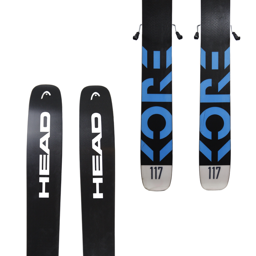 Head Kore 117 SuperLight w/ Tyrolia Adrenaline 14 Bindings - USED
