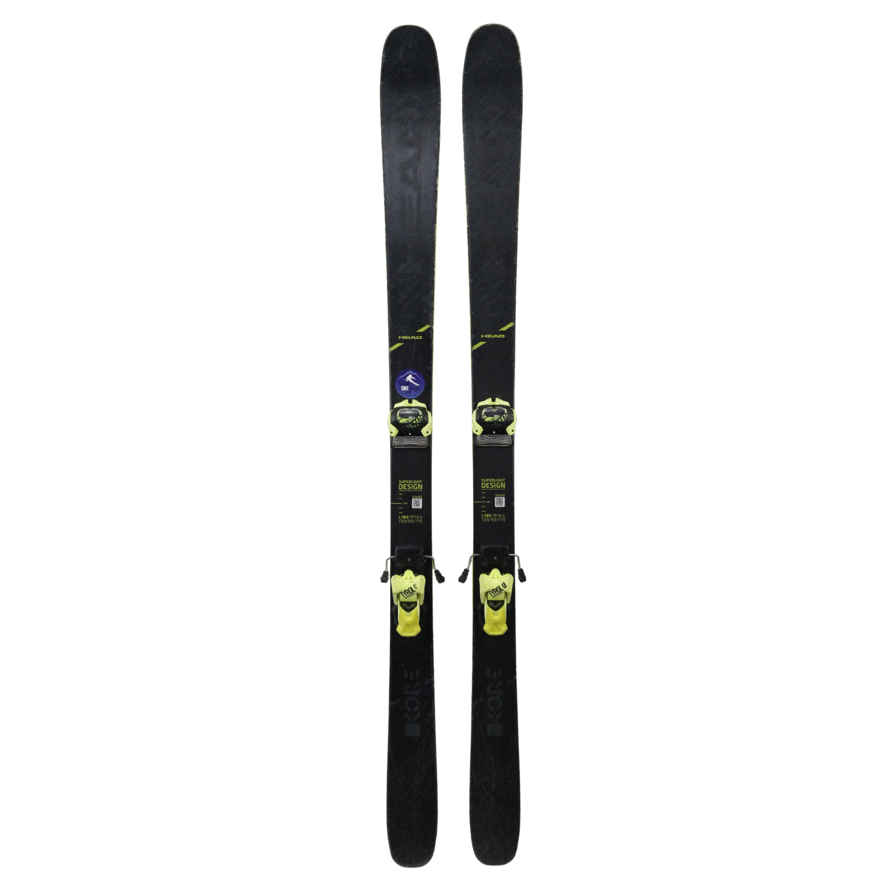 180cm Head Kore 93 (2024) + Tyrolia Attack 13 | USED – Utah Ski Gear
