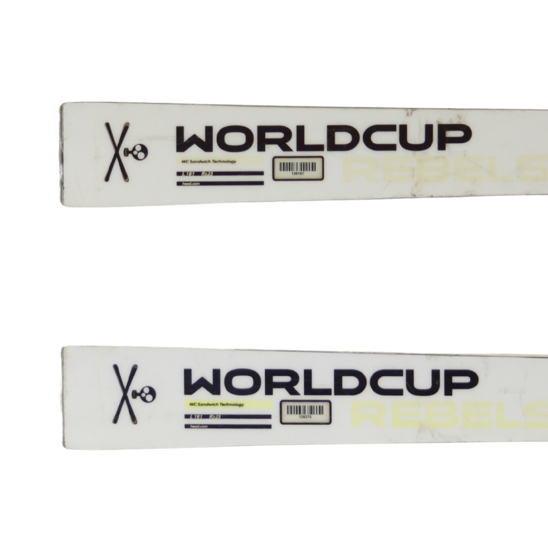 Head Worldcup Rebels GS 181cm + Race Plate | Race Skis 25m 2015