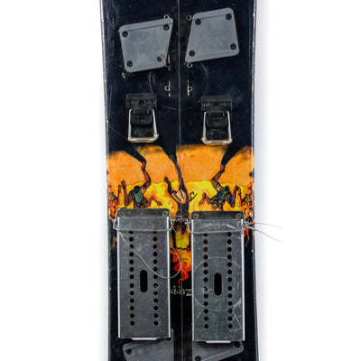 150 K2 Zeppelin Homemade Splitboard with Voile Splitboard Binding Hardware (For Parts) SNOWBOARDS K2   