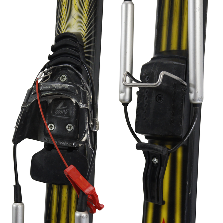 K2 A.M.P Shockwave Skis + Black Diamond Z Comp Tele Bindings | 183cm - 2012 USED SKIS Utah Ski Gear