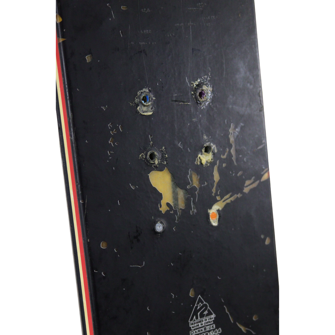 K2 Dark Side 181cm Skis Flat Big Mountain Powder Twin Tip - USED SKIS K2