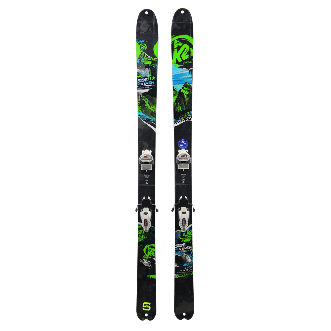 K2 SideStash 2013 + Marker Griffon 13 Bindings - USED SKIS K2