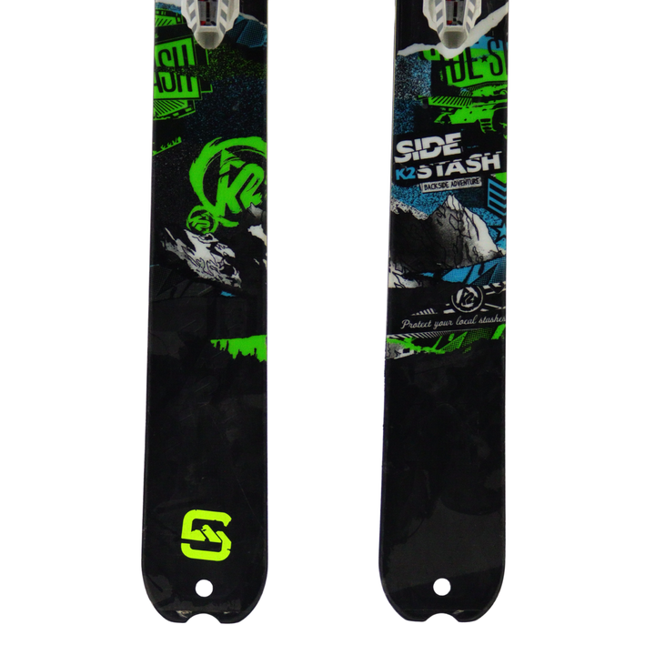 K2 SideStash 2013 + Marker Griffon 13 Bindings - USED SKIS K2