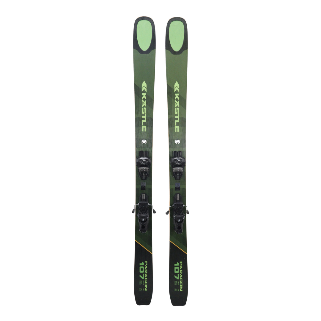 Kastle Paragon 107 + Bindings | 2027 USED USED SKIS Kastle 168cm Marker Griffon 13