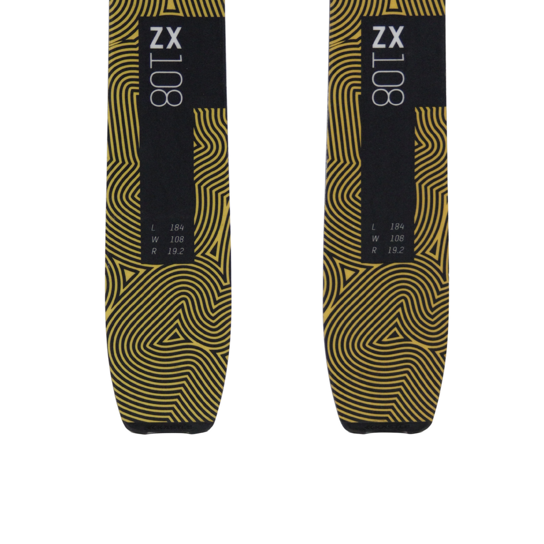 Kastle ZX 108 179cm + Bindings | 2027 USED SKIS Kastle
