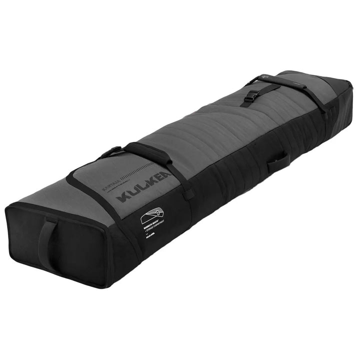 Kulkea Kantaja Double Roller Ski Bag BAGS Kulkea Diamond Grey-Black