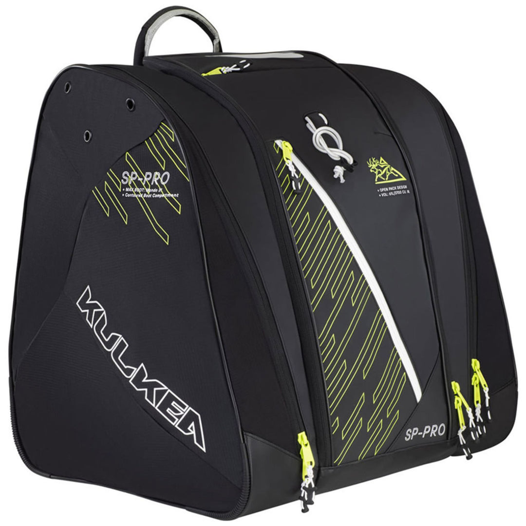 Kulkea SP Pro Ski Boot Backpack - 61L BAGS Kulkea Black-Lime Discontinued