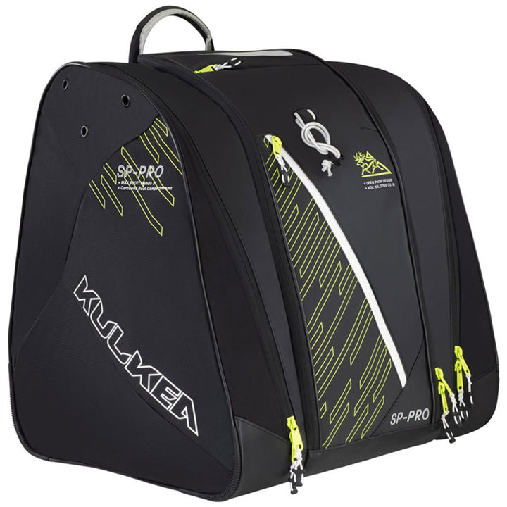 Kulkea SP Pro Ski Boot Backpack - 61L BAGS Kulkea Black-Lime Discontinued
