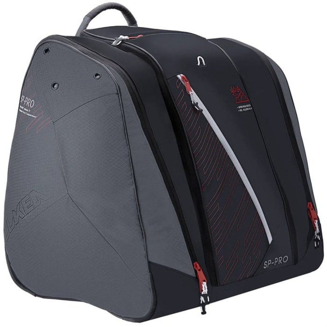 Kulkea SP Pro Ski Boot Backpack - 61L BAGS Kulkea Grey-Black-Red