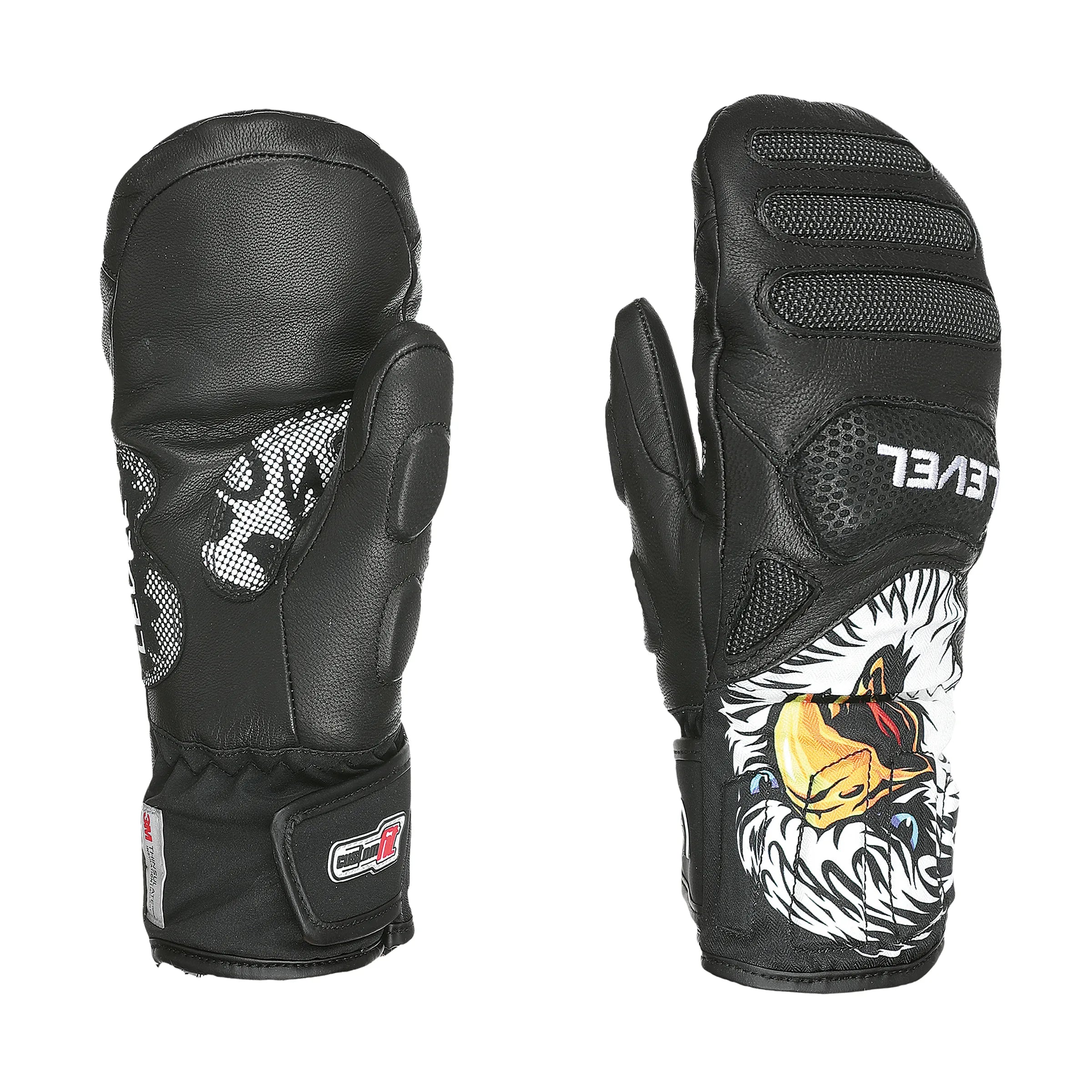 Level SQ JR CF Mitten APPAREL Level Black M - 6JR
