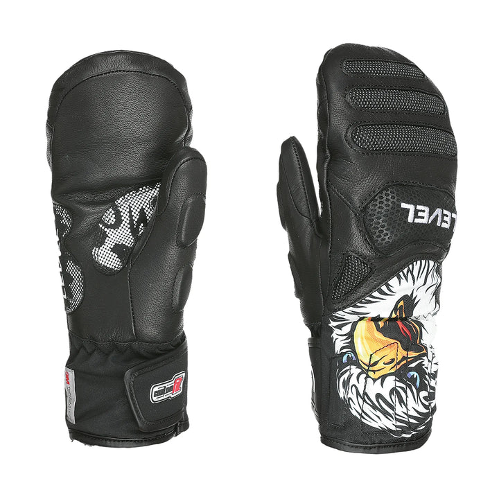 Level SQ JR CF Mitten APPAREL Level Black M - 6JR