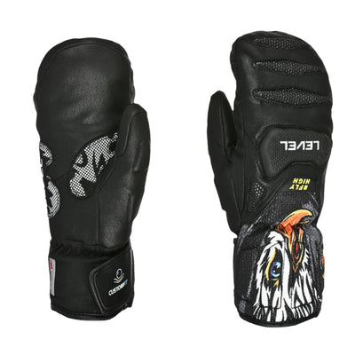 Level SQ JR CF Mitten APPAREL Level Black L - 7JR 