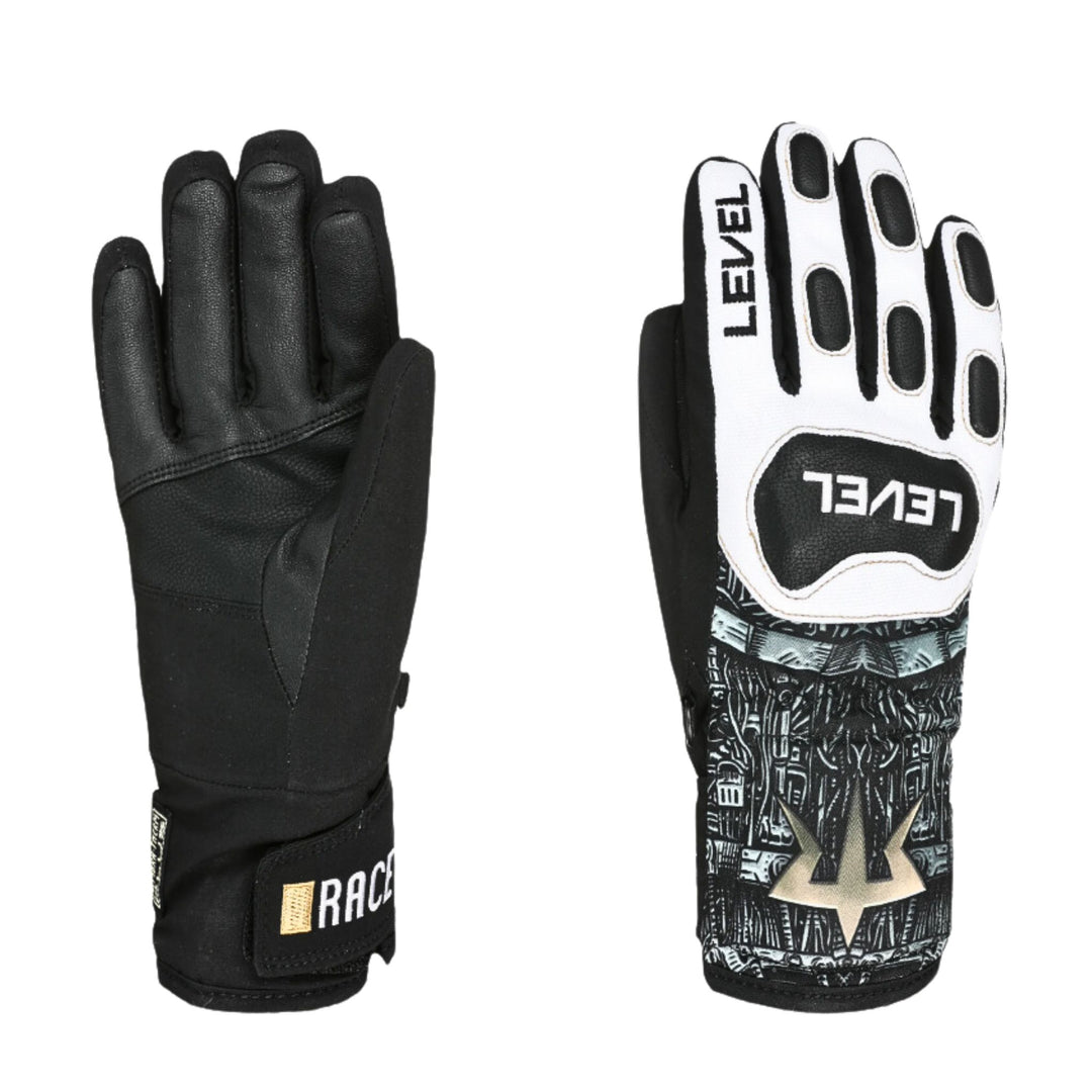Level Race JR Glove APPAREL Level PK White M - 6JR 