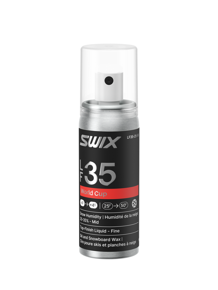 Swix LF35 WC Liquid Fine Mid 50ml | USA SKI & SNOWBOARD WAX Swix
