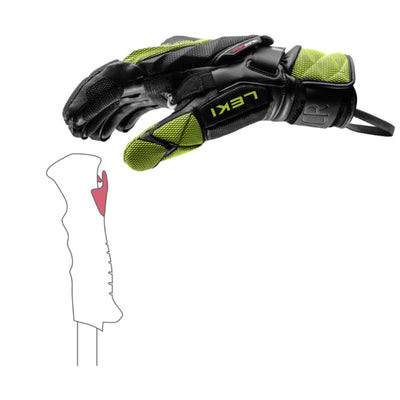 Leki WCR Venom GS 3D Race Gloves- OPEN BOX RETURN APPAREL Leki   