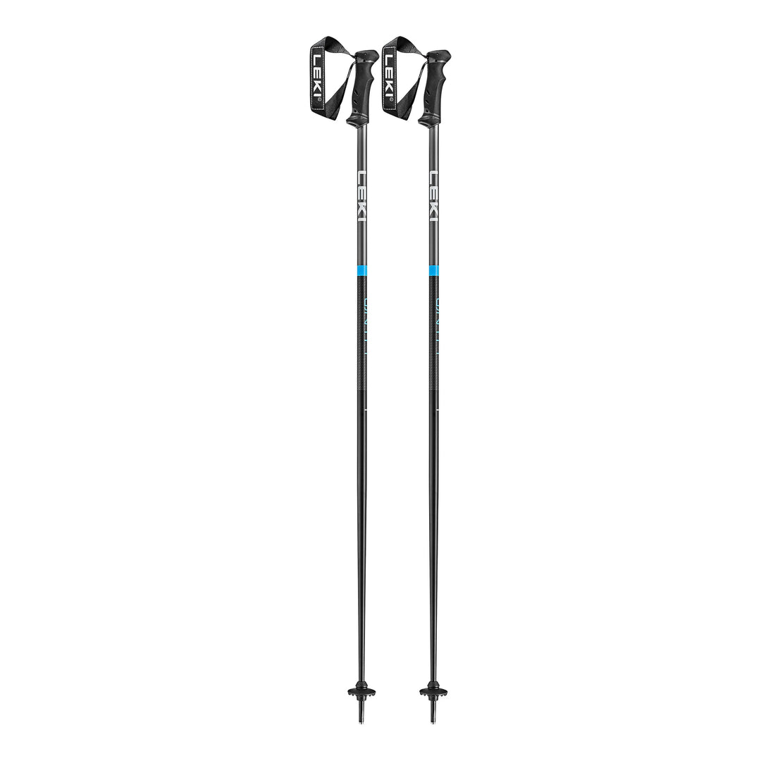 Leki QNTM Ski Poles 2026 SKI POLES Leki Blue 110cm Aluminum